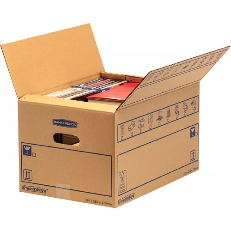 Fellowes 6203601 sandėliavimo dėžė, stačiakampė, kartoninė, natūrali