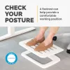 Pėdų atrama Fellowes Hana LT po stalu, ergonominė, balta