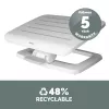 Pėdų atrama Fellowes Hana LT po stalu, ergonominė, balta