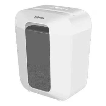 Fellowes LX Series Powershred LX50 (balta) kryžminio pjovimo smulkintuvas su patentuotu saugos užraktu