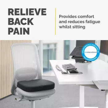 Fellowes Breyta Comfort sėdimosios pagalvėlės su uodegikaulio išpjova