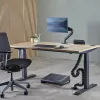 Fellowes 100136871 kabelių įvorė, stalams, juoda, 1 vnt.