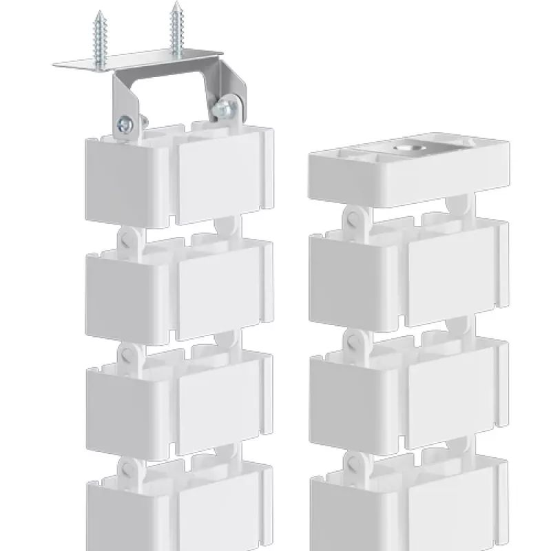 Fellowes 100136872 kabelių organizatorius Cable Sleeve, baltas, 1 vnt.