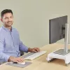 Fellowes Breyta riešo atrama su antibakterine apsauga, ergonominė, pilka