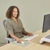 Fellowes Breyta riešo atrama su antibakterine apsauga, ergonominė, šalavijų spalvos