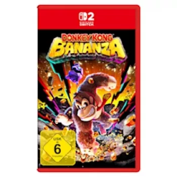 Nintendo Donkey Kong Bananza standartinis leidimas (vokiečių, olandų, anglų, ispanų, prancūzų, italų, japonų, korėjiečių, rusų k.) – Nintendo Switch 2