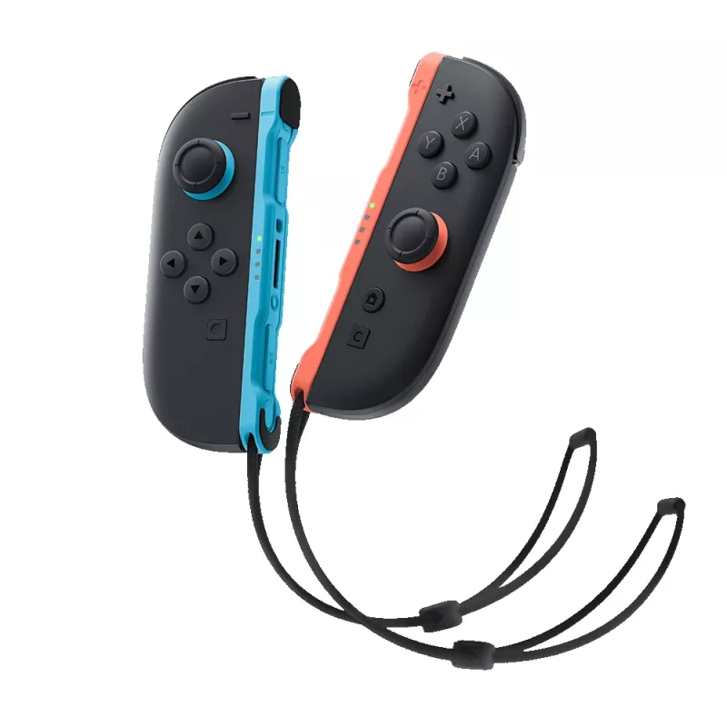 Nintendo Joy-Con 2 (L)/(R) Šviesiai mėlyna/Šviesiai raudona, valdiklis, Nintendo Switch 2, fiksavimo mygtukas, D-padas, Pagrindinis mygtukas, Analoginis / Skaitmeninis, Belaidis, Bluetooth