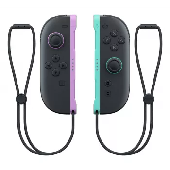 Nintendo Joy-Con 2 pora šviesiai violetinė / šviesiai žalia, žaidimų pultas, Nintendo Switch 2, Home mygtukas, analoginis / skaitmeninis, belaidis, Bluetooth