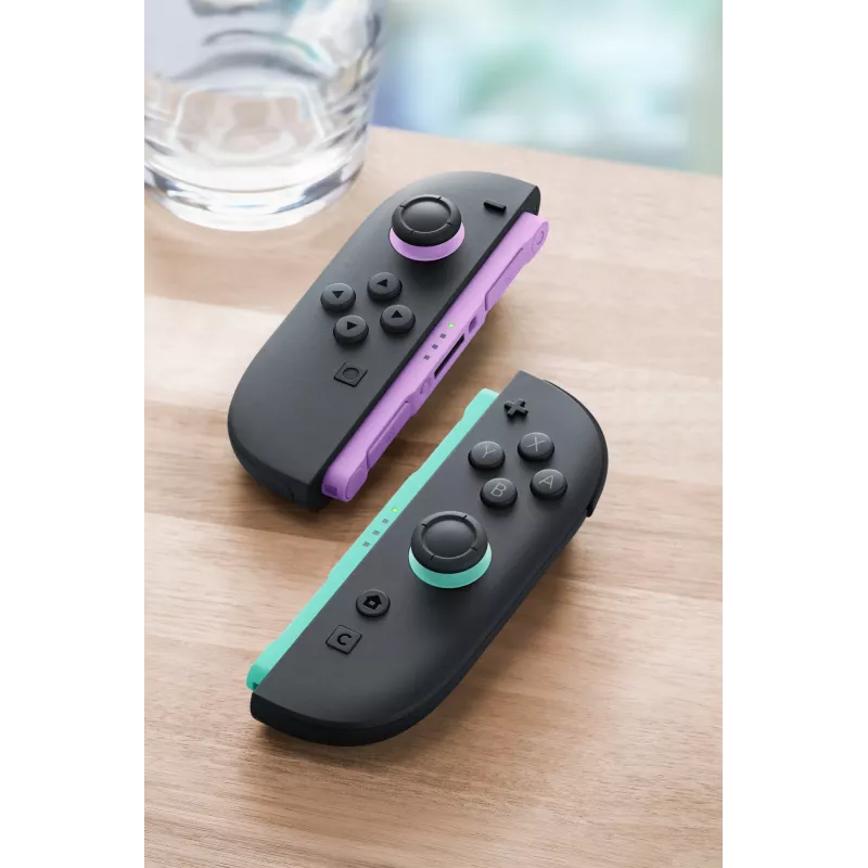 Nintendo Joy-Con 2 pora šviesiai violetinė / šviesiai žalia, žaidimų pultas, Nintendo Switch 2, Home mygtukas, analoginis / skaitmeninis, belaidis, Bluetooth