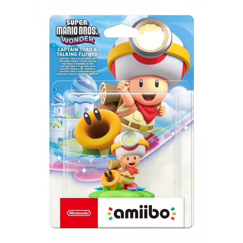 Nintendo Amibo Captain Toad & Talking Flower interaktyvi žaidimo figūrėlė