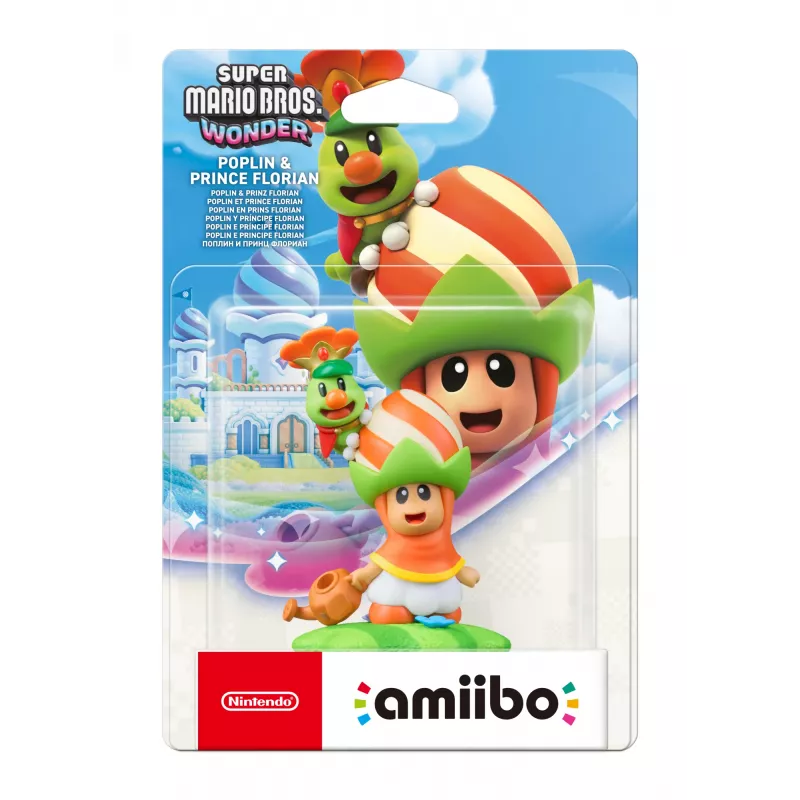 Nintendo Amiibo Poplin & Prince Florian interaktyvi žaidimo figūrėlė
