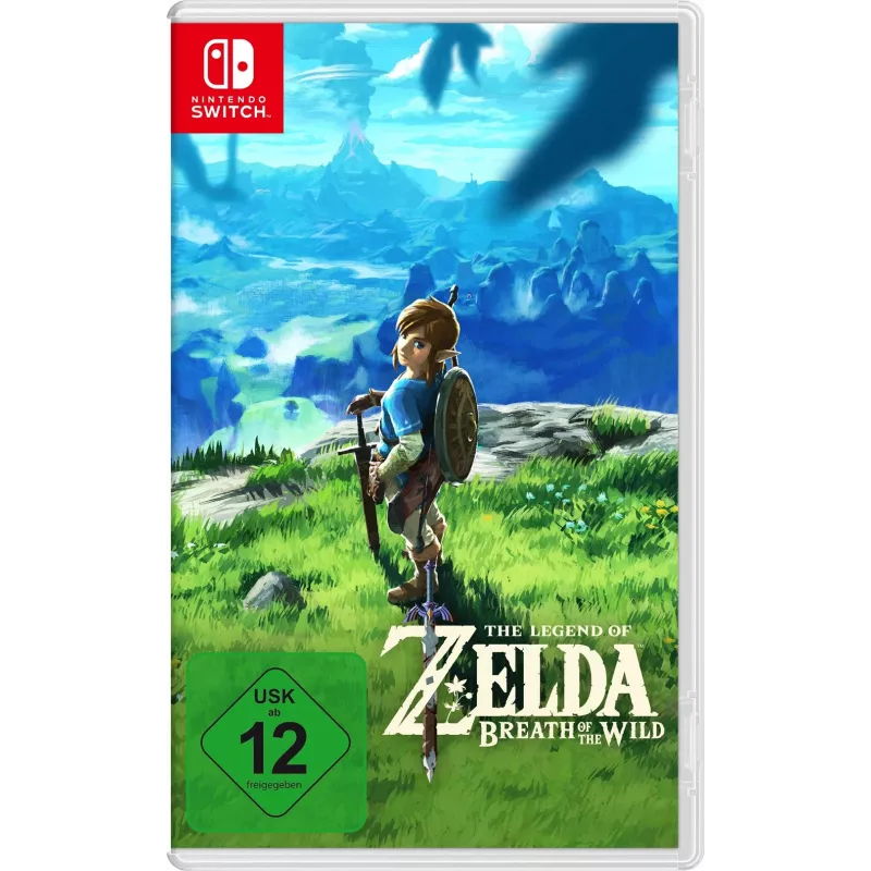 Nintendo The Legend of Zelda: Breath of the Wild standartinis leidimas (vokiečių, anglų, italų k.) Nintendo Switch