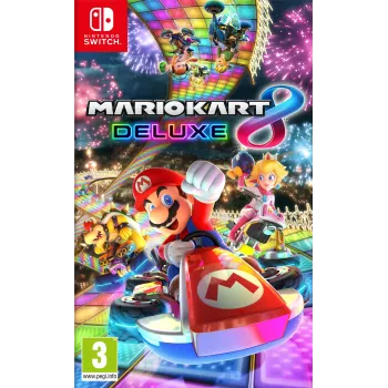 Nintendo Mario Kart 8 Deluxe Standartinis Vokiečių, Anglų, Prancūzų, Italų, Japonų, Olandų, Portugalų, Rusų Nintendo Switch