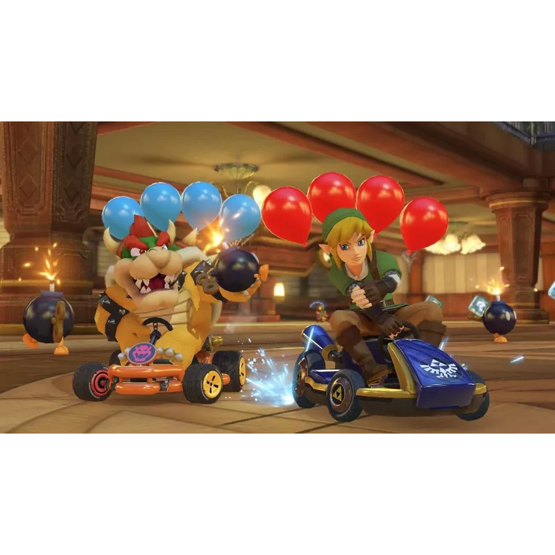 Nintendo Mario Kart 8 Deluxe Standartinis Vokiečių, Anglų, Prancūzų, Italų, Japonų, Olandų, Portugalų, Rusų Nintendo Switch