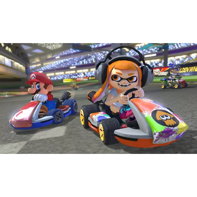 Nintendo Mario Kart 8 Deluxe Standartinis Vokiečių, Anglų, Prancūzų, Italų, Japonų, Olandų, Portugalų, Rusų Nintendo Switch
