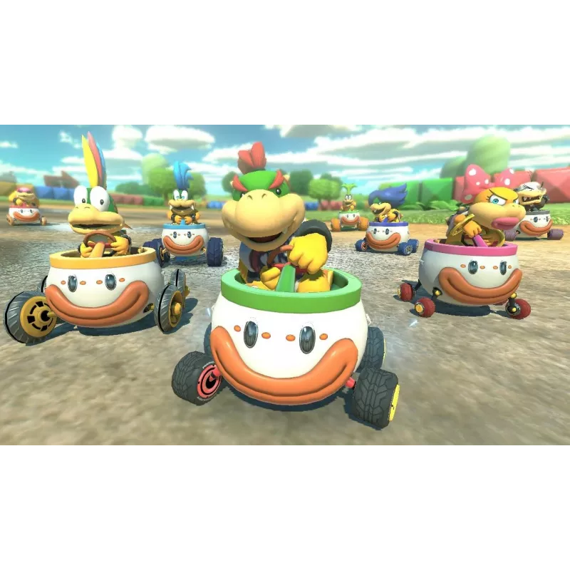 Nintendo Mario Kart 8 Deluxe Standartinis Vokiečių, Anglų, Prancūzų, Italų, Japonų, Olandų, Portugalų, Rusų Nintendo Switch
