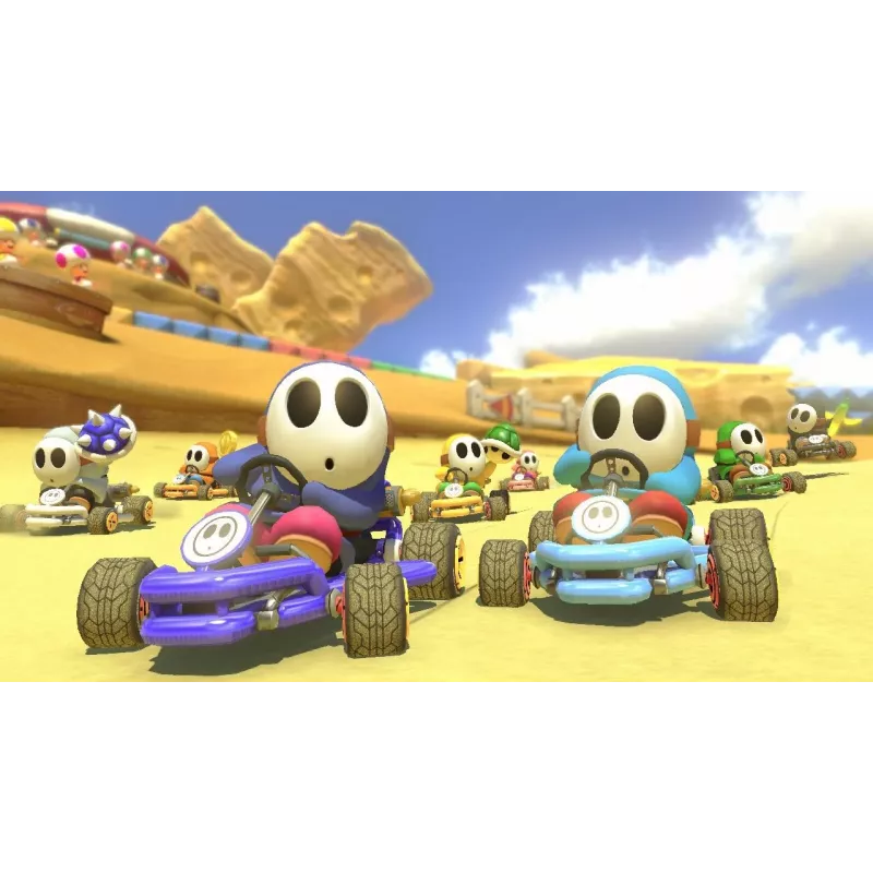 Nintendo Mario Kart 8 Deluxe Standartinis Vokiečių, Anglų, Prancūzų, Italų, Japonų, Olandų, Portugalų, Rusų Nintendo Switch