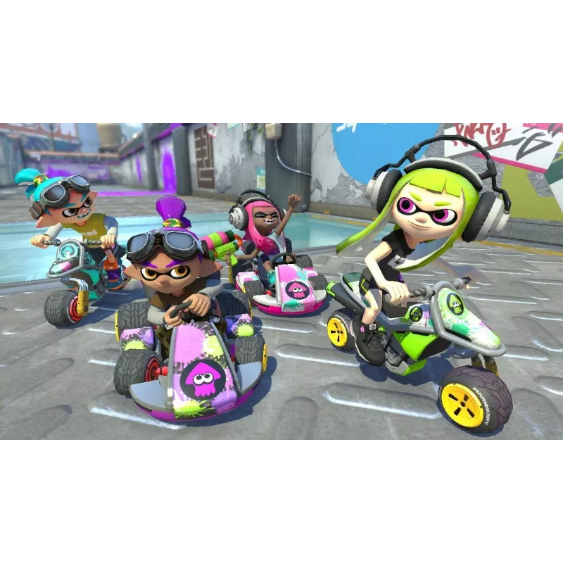 Nintendo Mario Kart 8 Deluxe Standartinis Vokiečių, Anglų, Prancūzų, Italų, Japonų, Olandų, Portugalų, Rusų Nintendo Switch