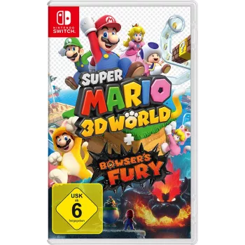 Nintendo Super Mario 3D World + Bowser's Fury Standartinis+DLC Vokiškas Nintendo Switch