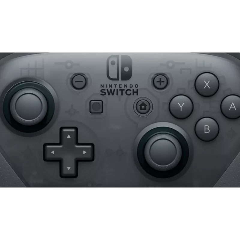 Nintendo Switch Pro Controller juodas belaidis žaidimų pultas Bluetooth analoginis / skaitmeninis Nintendo Switch, PC