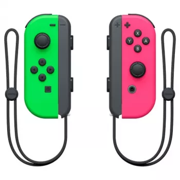 Nintendo Joy-Con žaidimų pultas, juoda/žalia/rožinė, Bluetooth, Nintendo Switch