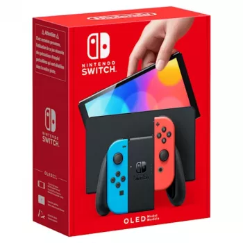 Nintendo Switch OLED modelis, NVIDIA Custom Tegra, Mėlyna/Raudona, 64 GB