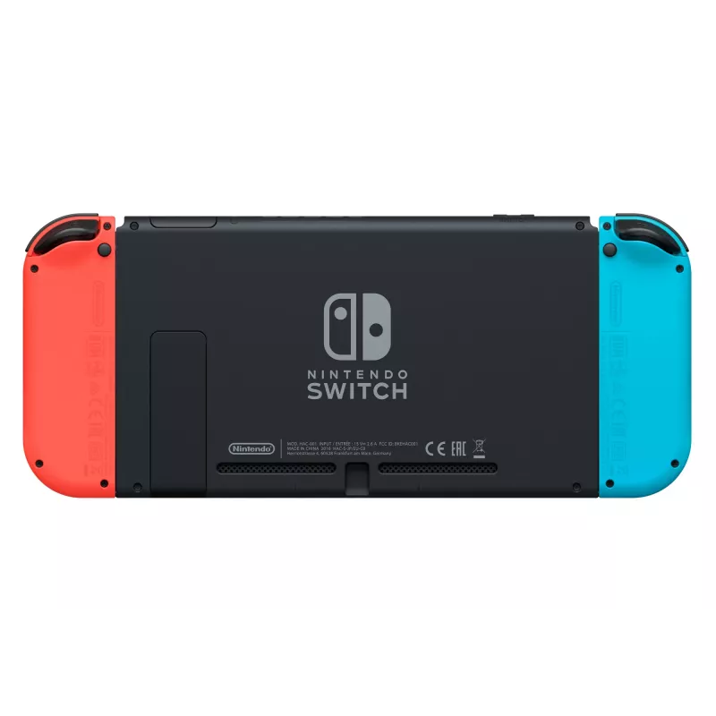 Nintendo Switch nešiojama žaidimų konsolė 15,8 cm (6,2 colio) 32 GB liečiamuoju ekranu Wi-Fi mėlyna, pilka, raudona