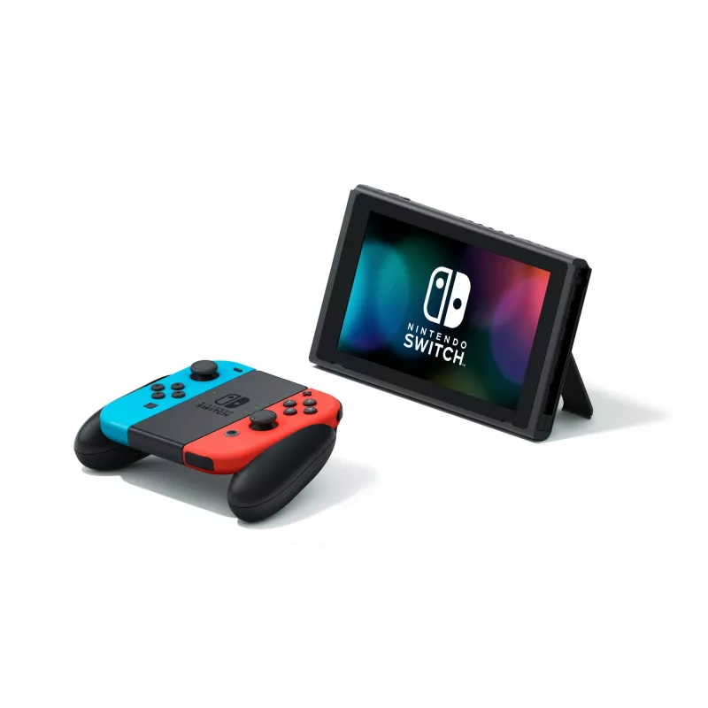 Nintendo Switch nešiojama žaidimų konsolė 15,8 cm (6,2 colio) 32 GB liečiamuoju ekranu Wi-Fi mėlyna, pilka, raudona