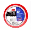 3M 471 32,91 m Vinilo juosta Raudona