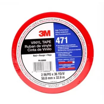 3M 471 32,91 m Vinilo juosta Raudona