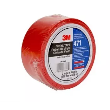 3M 471 32,91 m Vinilo juosta Raudona