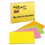 3M 6845-SSP Post-it Meeting Notes lipnūs bloknotai, 203x152 mm, 45 lapų, įvairiaspalviai