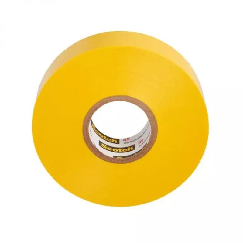 3M 7100238736 elektros izoliacinė juosta geltona 20 m x 19 mm