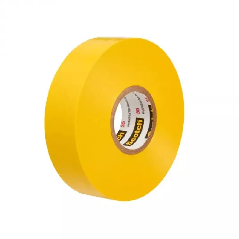 3M 7100238736 elektros izoliacinė juosta geltona 20 m x 19 mm