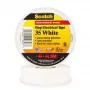 3M 35-WHITE-3/4 balta PVC elektros izoliacinė juosta, 20,1 m, 0,1778 mm, Blister