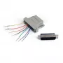 StarTech.com DB25 į RJ45 modulinis adapteris – M/F, DB-25, RJ-45, pilka
