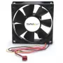 StarTech.com 80x25mm dvigubo rutulinio guolio kompiuterio korpuso ventiliatorius su TX3 jungtimi