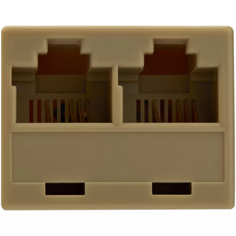 StarTech.com 2 į 1 RJ45 skirstytuvas kabelio adapteris - F/M, 10/100Base-T(X), Cat5e, pilka, PVC, 0,33 m, kištukas/lizdas