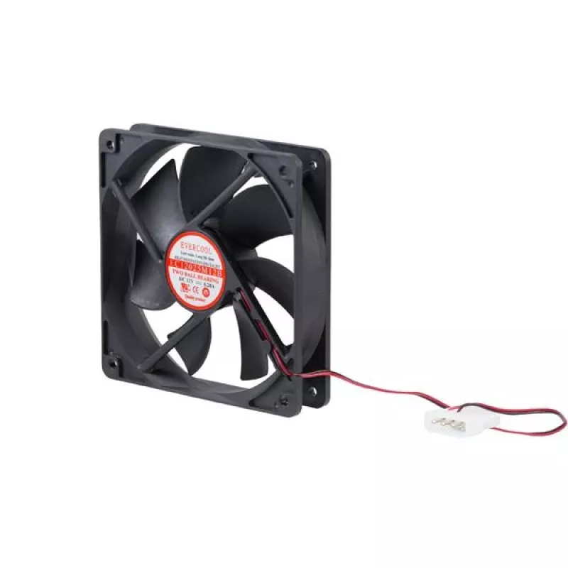 StarTech.com 120x25mm kompiuterio korpuso ventiliatorius su dvigubu rutuliniu guoliu ir LP4 jungtimi
