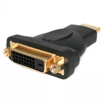 StarTech.com HDMI į DVI-D vaizdo kabelio adapteris - M/F, HDMI, DVI-D, juodas