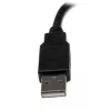 StarTech.com 15 cm USB 2.0 prailginimo adapterio laidas A-A, kištukas/lizdas