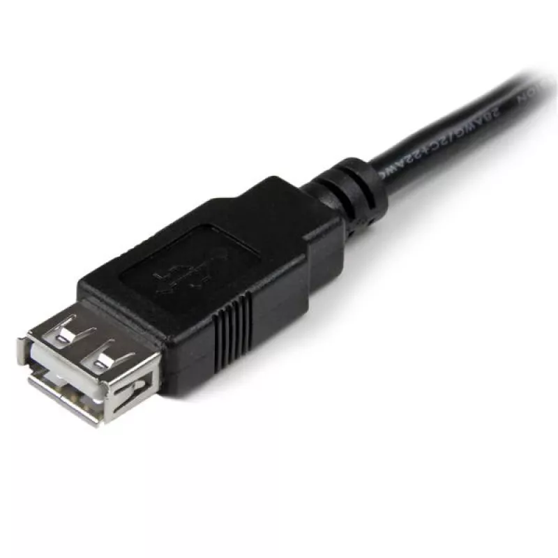 StarTech.com 15 cm USB 2.0 prailginimo adapterio laidas A-A, kištukas/lizdas