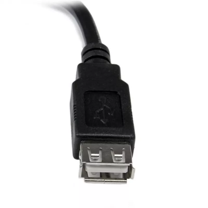 StarTech.com 15 cm USB 2.0 prailginimo adapterio laidas A-A, kištukas/lizdas