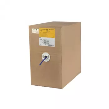 StarTech.com Cat6 Ethernet kabelis urmu – 304,9 m (1000 pėdų) – vytas – CM klasė montavimui sienoje – mėlynas