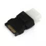 StarTech.com SATA į LP4 maitinimo adapteris, SATA (15 kontaktų), LP4 (4 kontaktų), juodas