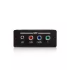 StarTech.com komponentinio vaizdo į HDMI vaizdo keitiklis su garsu, juodas, RoHS, CE, FCC, 1080p, HDMI, 5 V, 80 mm