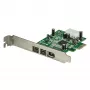 StarTech.com 3 prievadų 2b 1a 1394 PCI Express FireWire adapterio kortelė
