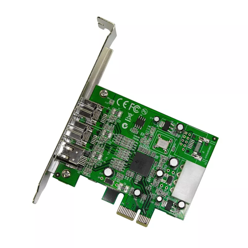StarTech.com 3 prievadų 2b 1a 1394 PCI Express FireWire adapterio kortelė