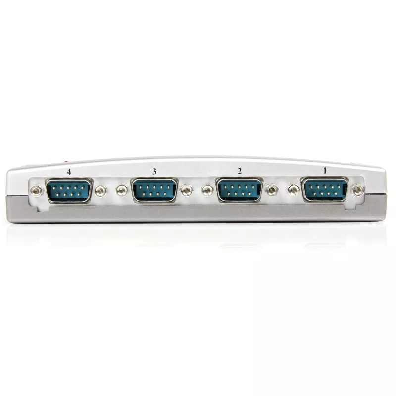 StarTech.com 4 prievadų USB į RS232 Serial DB9 adapterio šakotuvas