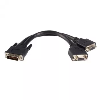 StarTech.com 8in LFH 59 Kištukas į Dvigubą VGA DMS 59 Kištukinę Jungtį Laidas